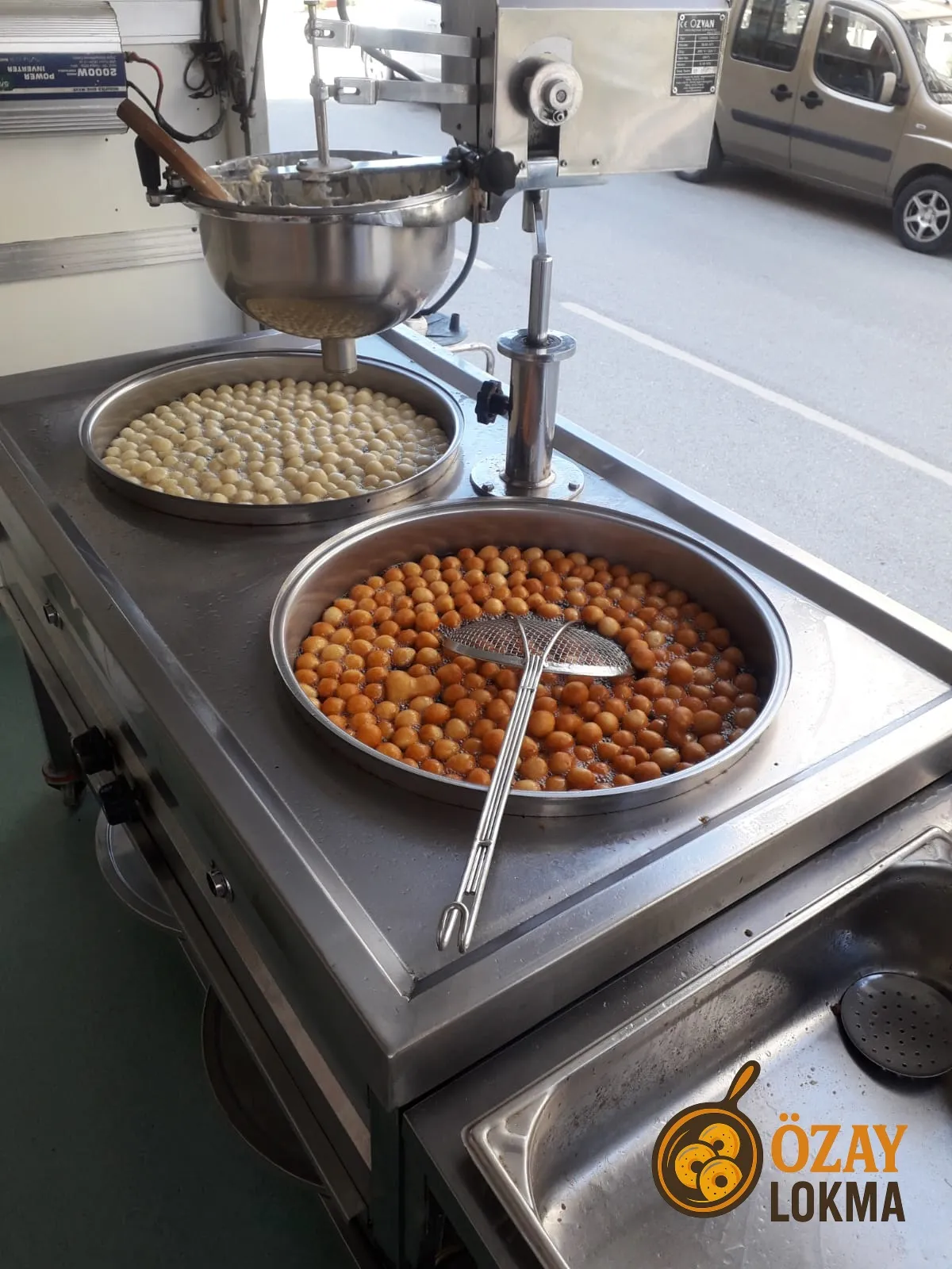 Manisa lokma pişirme anı - çıtır lokmalar - Özay Lokma